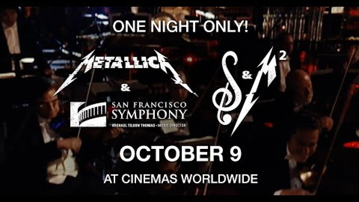 Metallica: S&M² - In Theaters October 9th (Teaser Trailer)