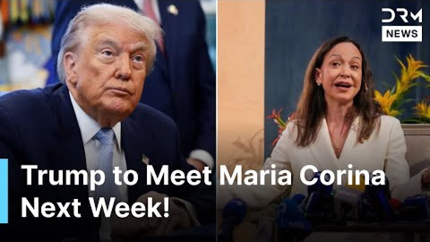 BREAKING NEWS: Trump Confirms Meeting With Venezuelan Opposition Leader Maria Corina Machado | AC1Z