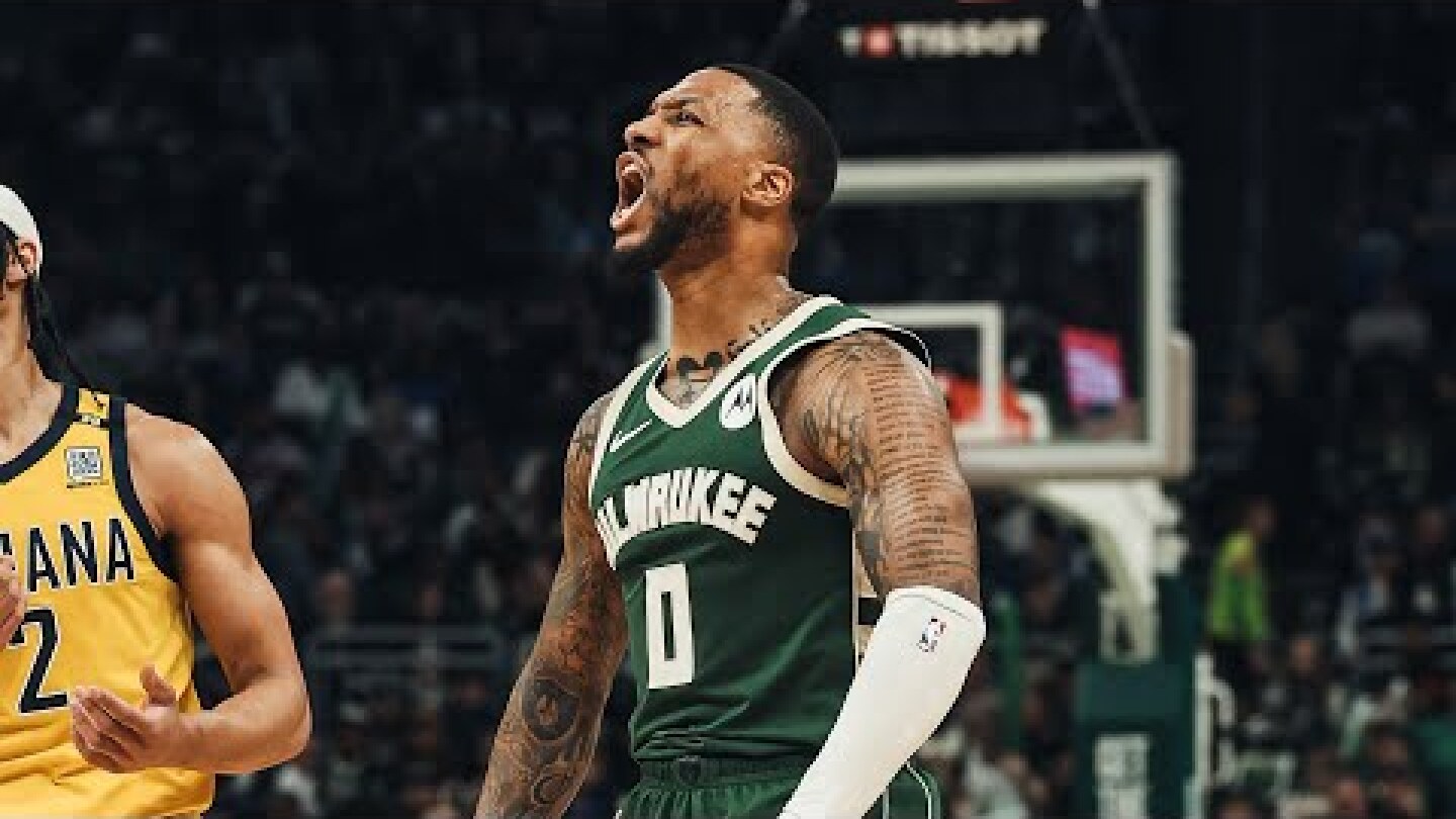 Highlights: Damian Lillard Drops 35 vs. Pacers | 4.21.24