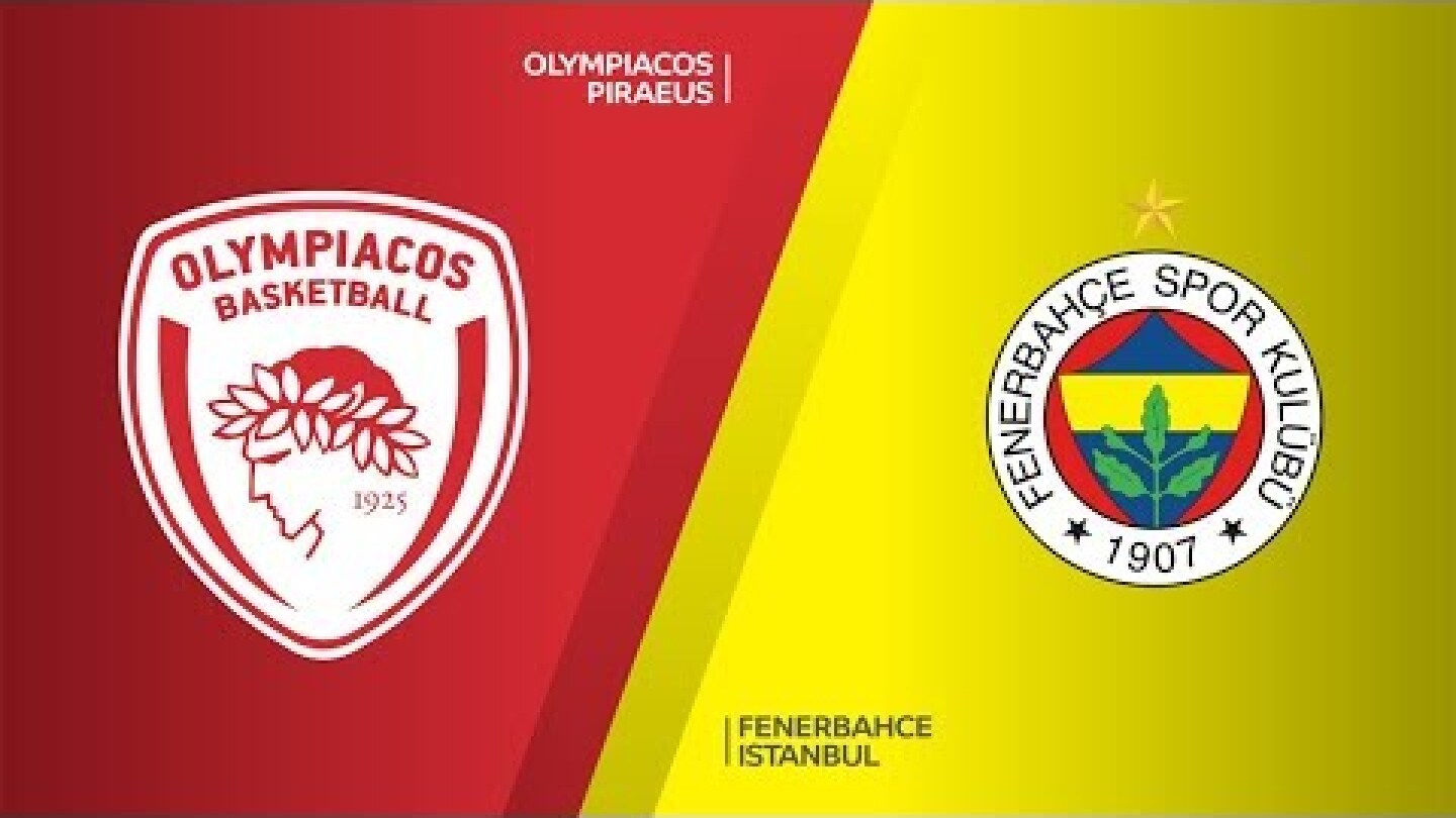 Olympiacos Piraeus - Fenerbahce Istanbul Highlights | Turkish Airlines EuroLeague RS Round 7