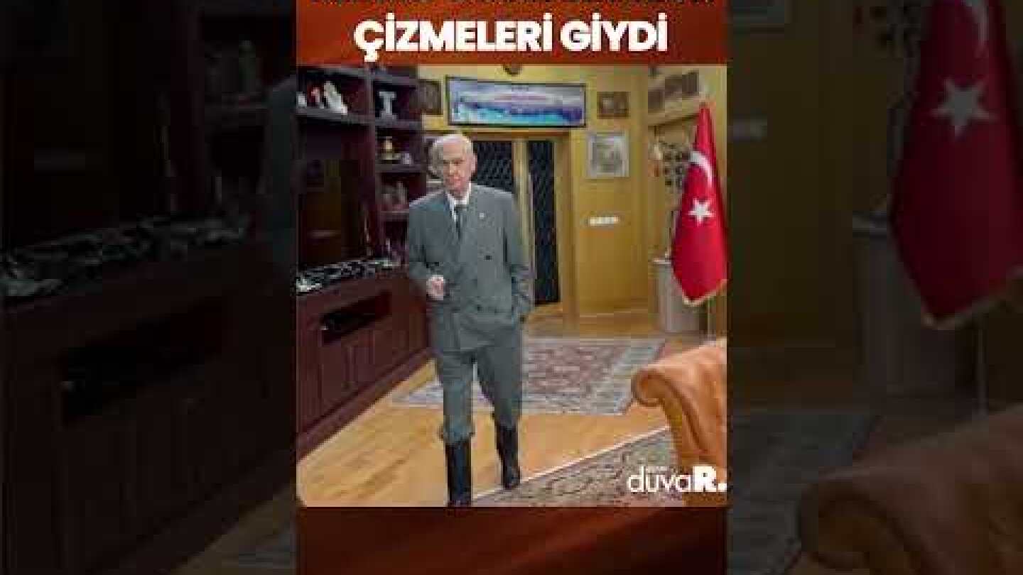 Bahçeli'den Kıbrıs göndermesi... Çizmeleri giydi #Shorts #Bahçeli #MHP