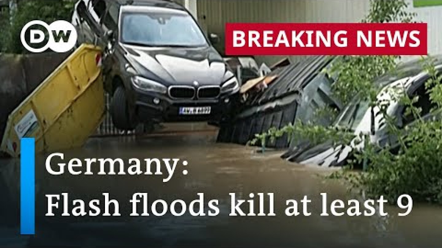 Dozens missing after severe flooding causes chaos in Germany | DW News