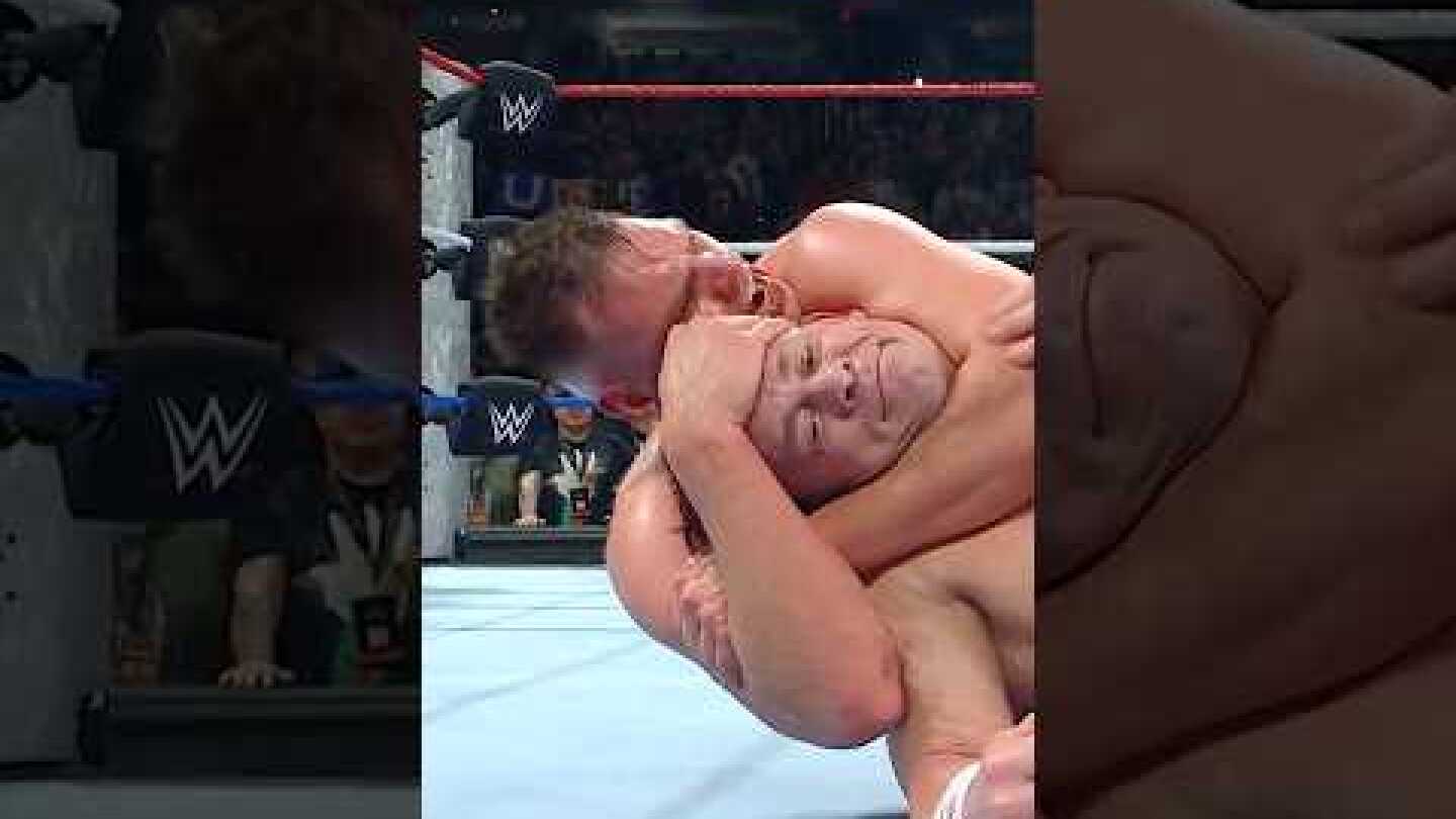 What just happened???? Gunther just made John Cena tap out. It’s over. 😭 #SNME