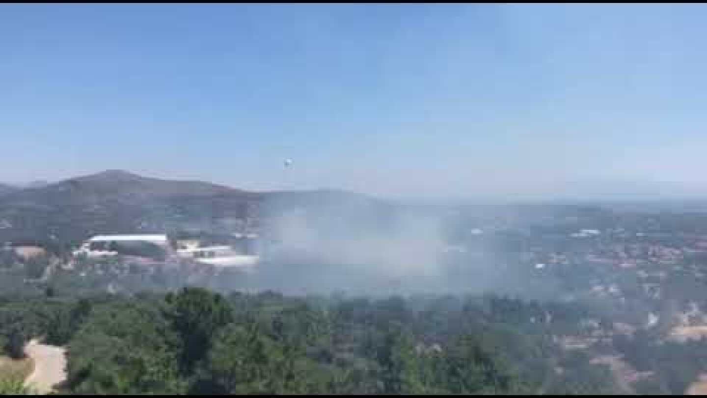 Μεγάλη πυρκαγιά στους Βαβύλους Χίου