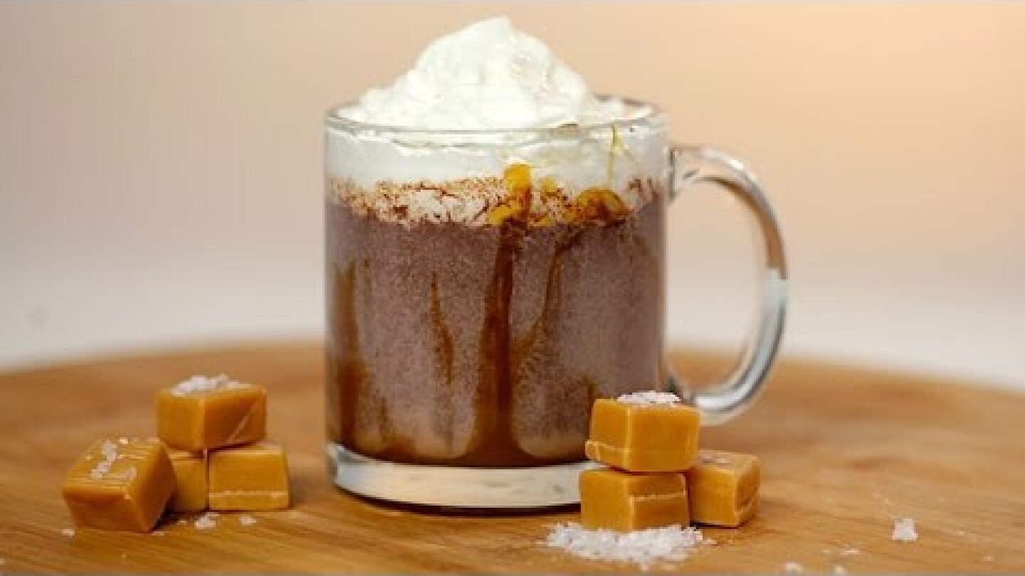Dunkin' Donuts Salted Caramel Hot Chocolate Recipe | Get the Dish
