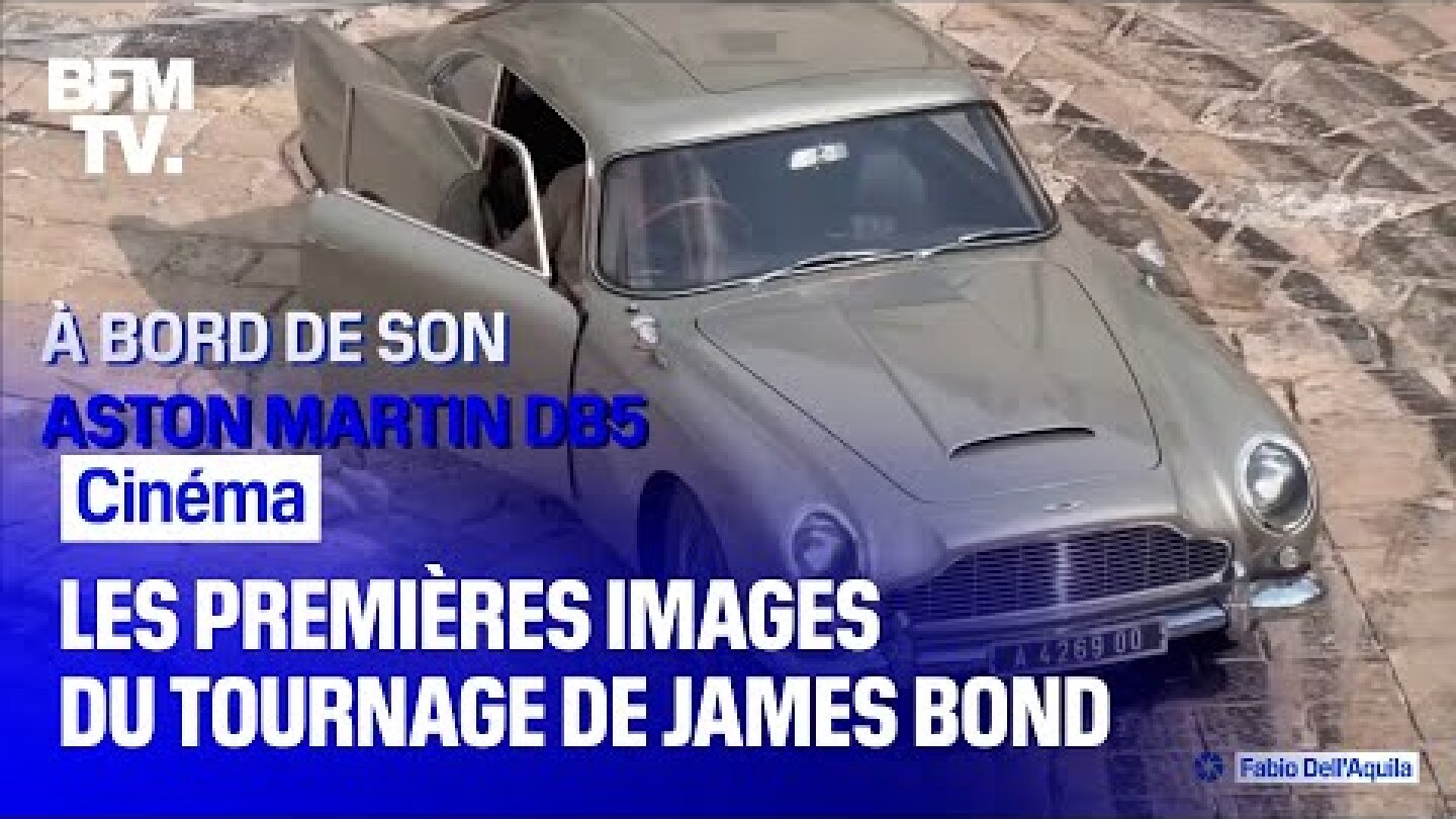 Les images prometteuses du tournage du prochain James Bond en Italie