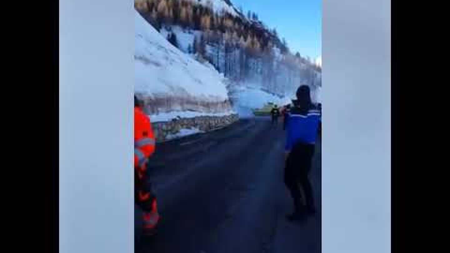avalanche Tignes avril 2018