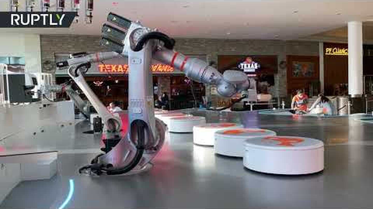 RoboCafe | Coffee shop run entirely by robots becomes sensation in Dubai