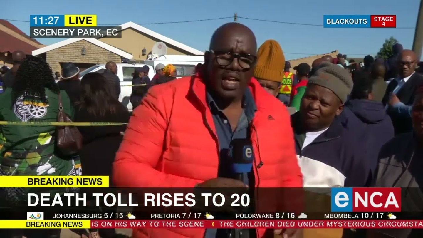 Eastern Cape tavern death toll rises to 20