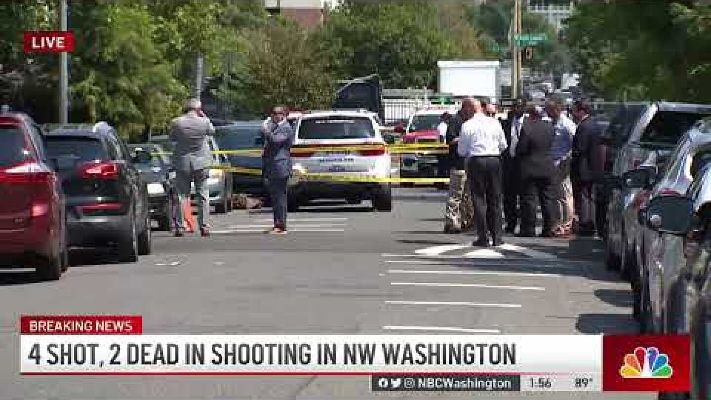 4 Shot, 2 Dead in Shooting in NW Washington's Truxton Circle Neighborhood | NBC4 Washington
