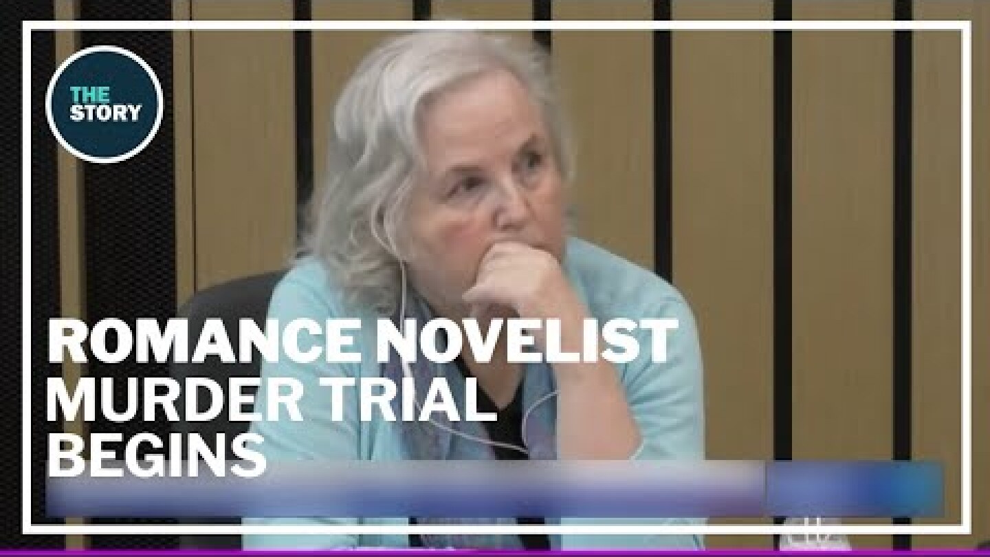 Murder trial of former romance novelist accused of shooting husband begins