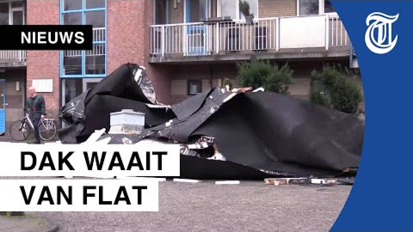 Zo raast storm Ciara over Nederland