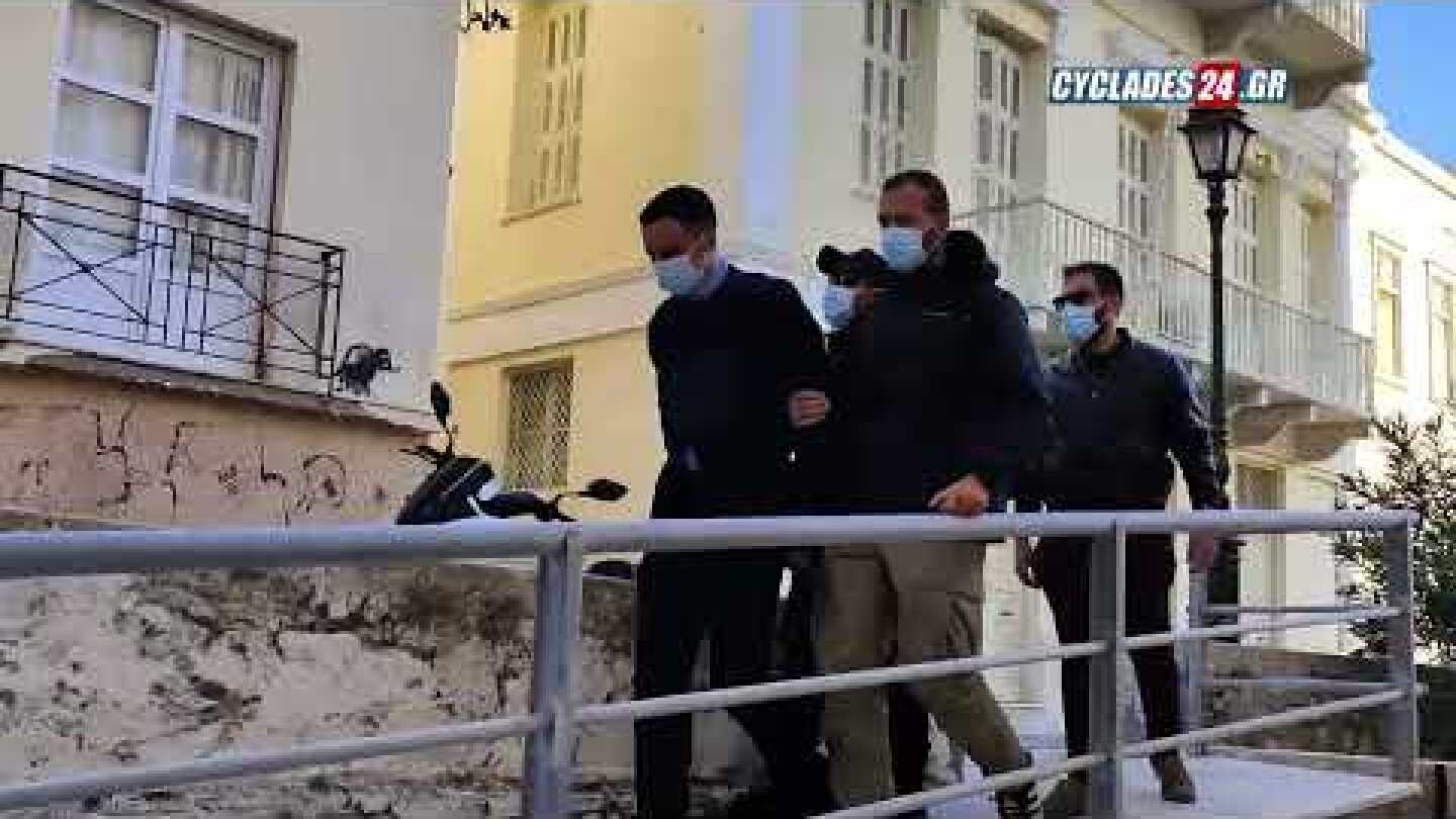 Σύρος: Στα δικαστήρια ο κατηγορούμενος για τη δολοφονία της Γαρυφαλλιάς στην Φολέγανδρο