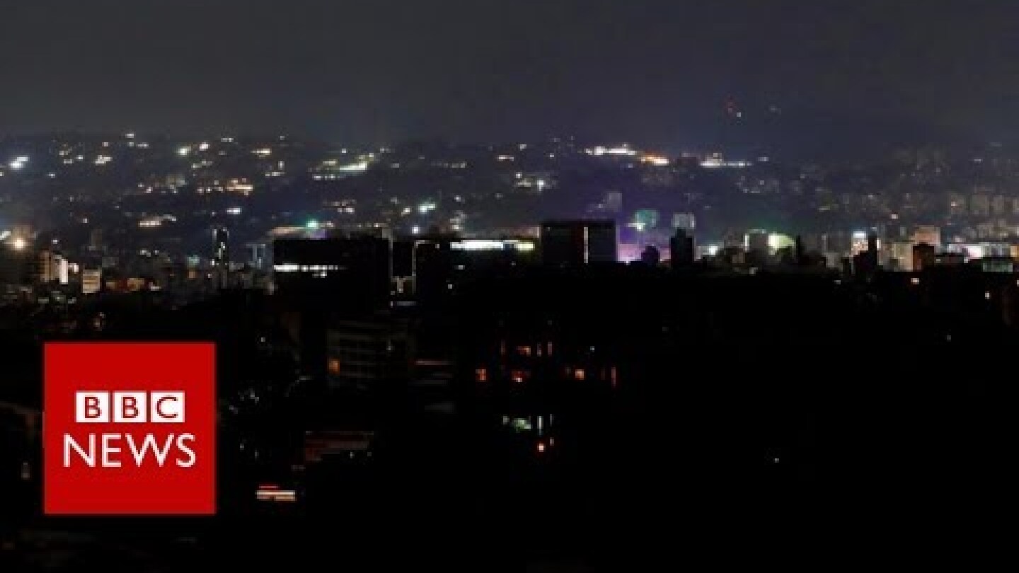 Venezuela blackout: Power outage across the country - BBC News
