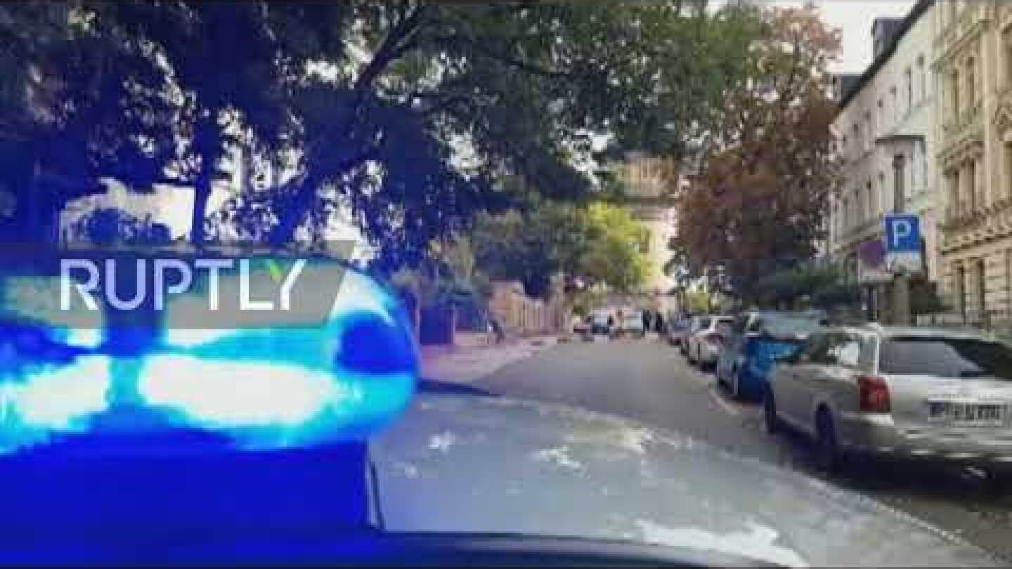 Germany: 2 killed, attacker on the run after shooting near Synagogue in Halle