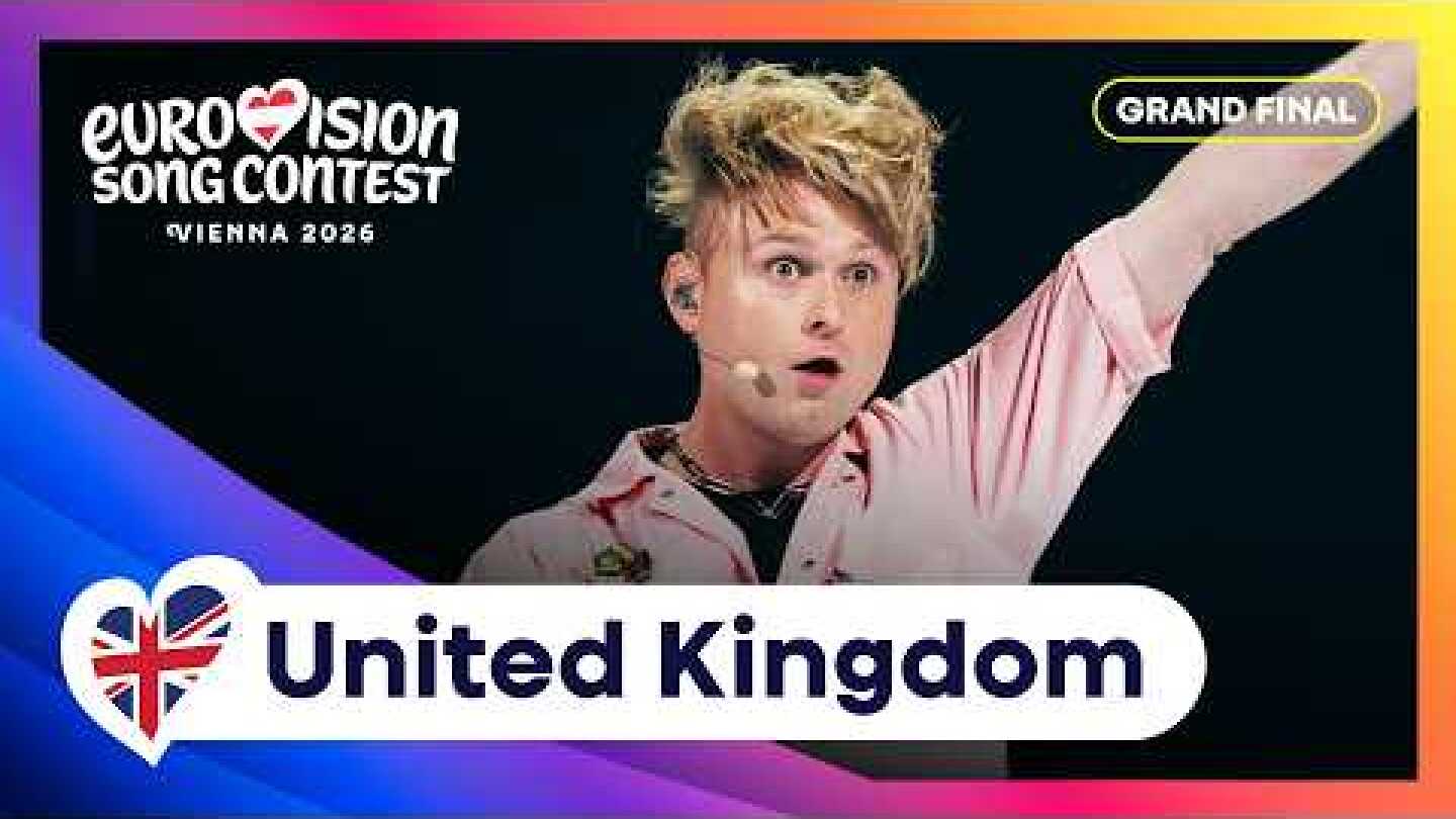LOOK MUM NO COMPUTER - Eins, Zwei, Drei (LIVE) | United Kingdom 🇬🇧 | Grand Final | Eurovision 2026