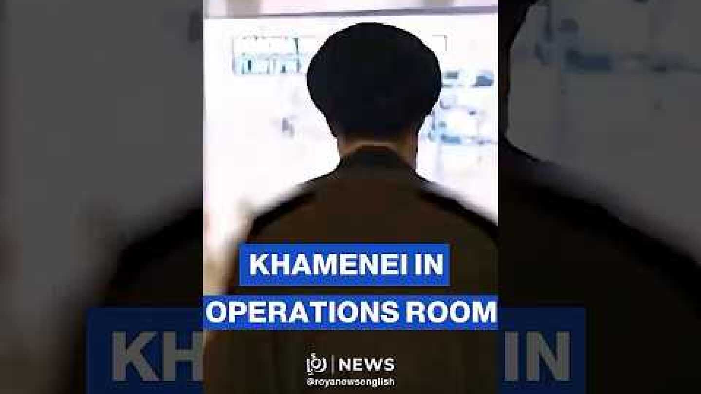 Mojtaba Khamenei appears in war room with Dimona nuclear site image on screen