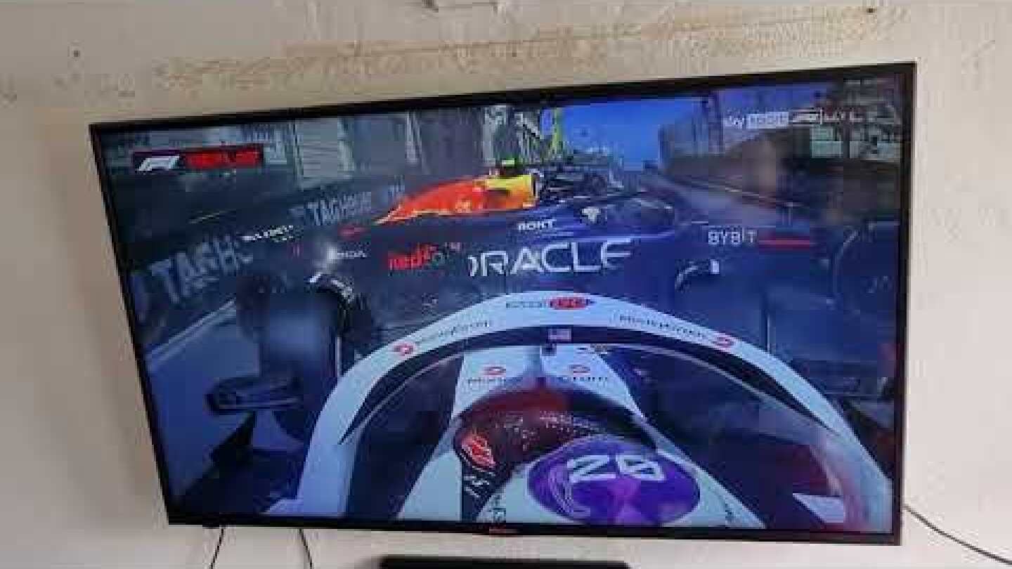 F1 Monaco 2024 Start Crash Perez Hülkenberg Magnussen