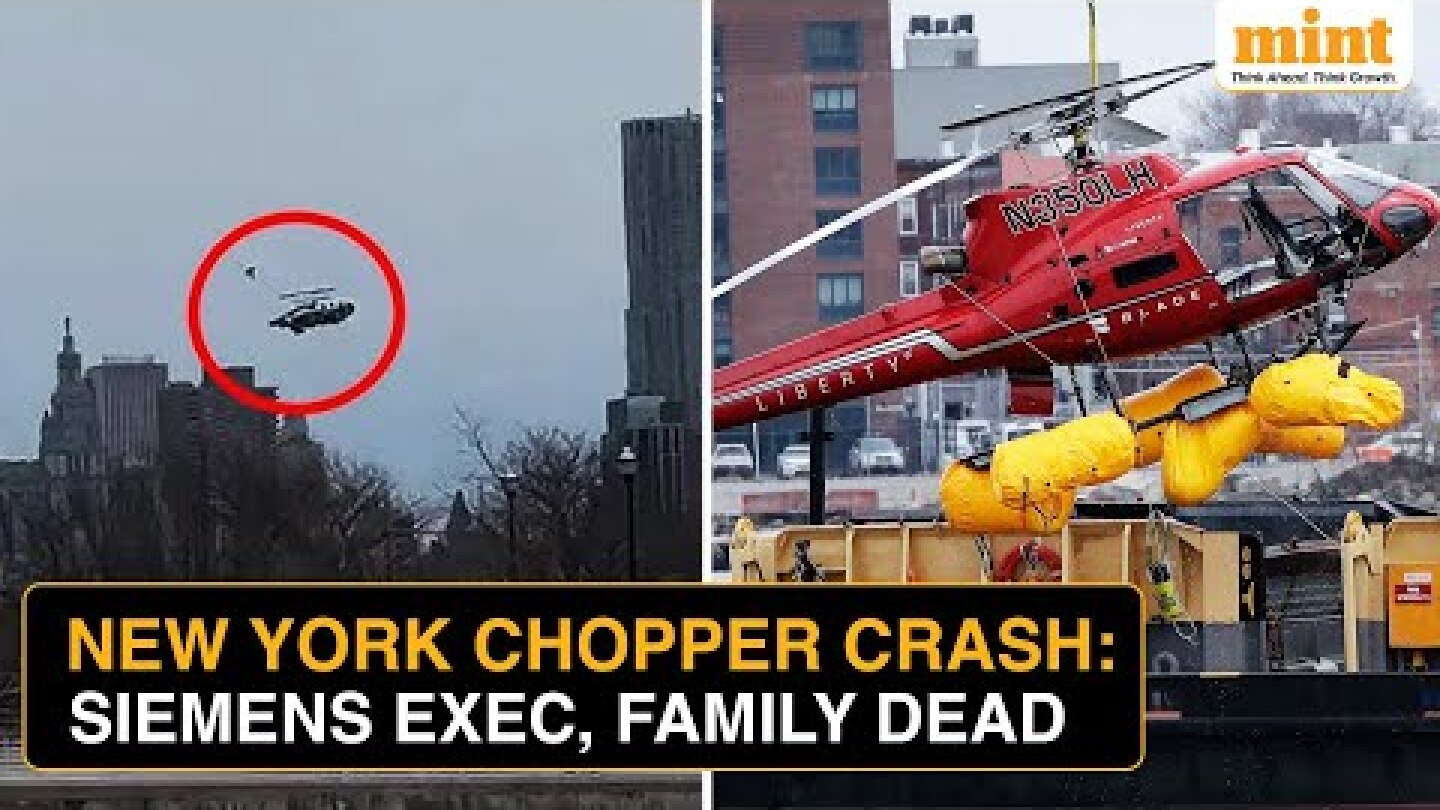 Hudson River Helicopter Crash: Siemens' Agustin Escobar Killed In Tragic Accident Near Manhattan