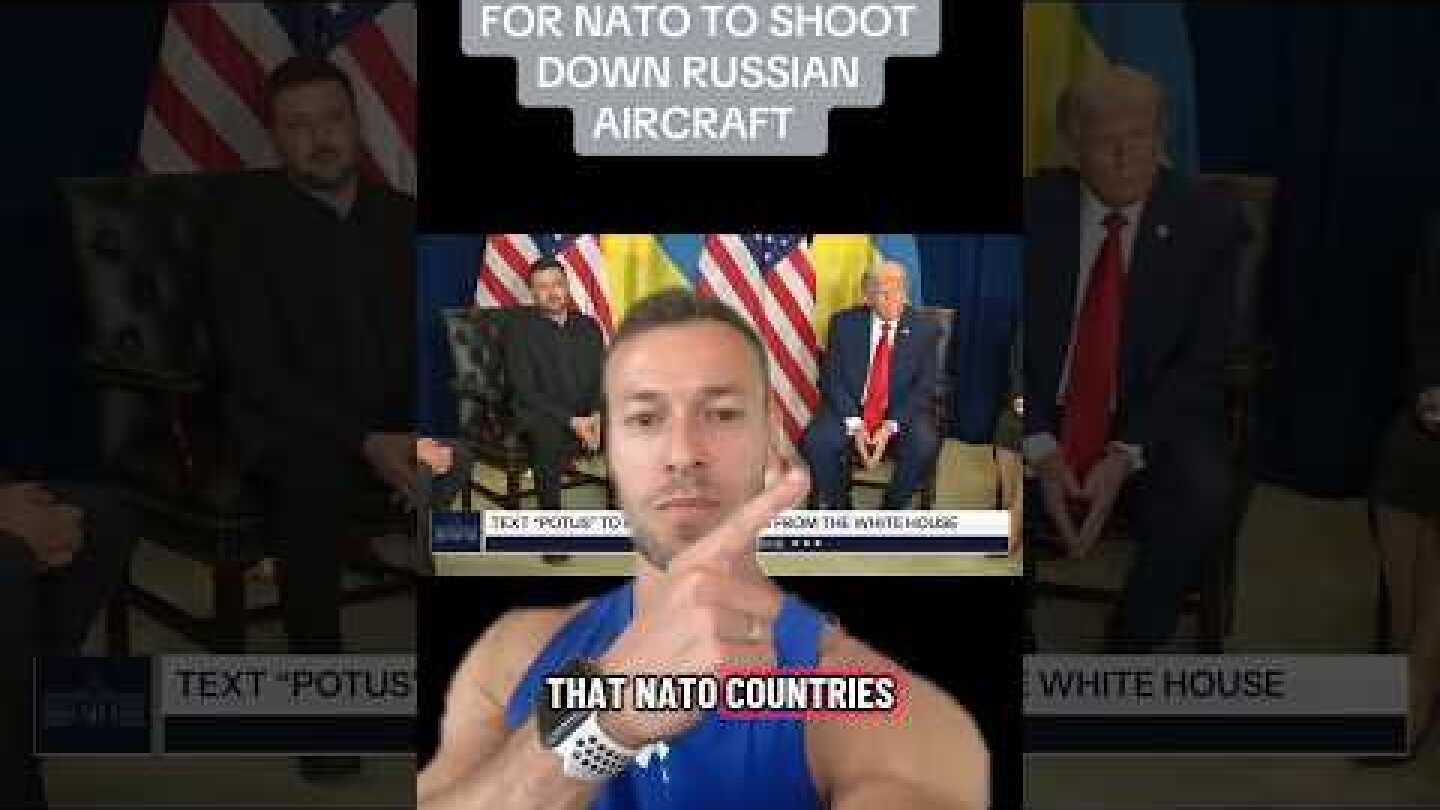 BREAKING : Trump calls on NATO to shoot down Russian aircraft. #zelensky #unitednations #nato