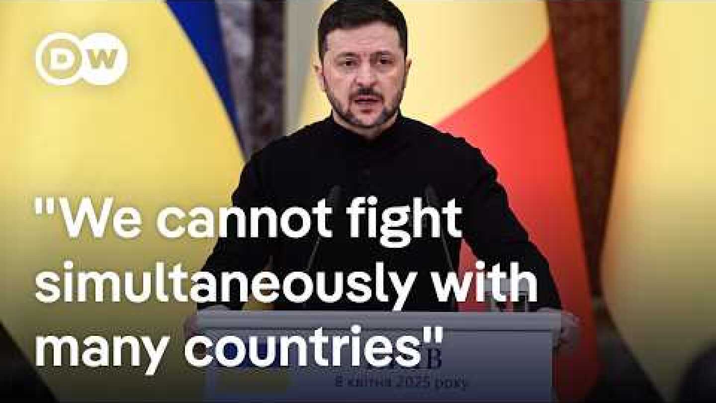 Zelenskyy says two Chinese men fighting for Russia captured in Ukraine | DW News