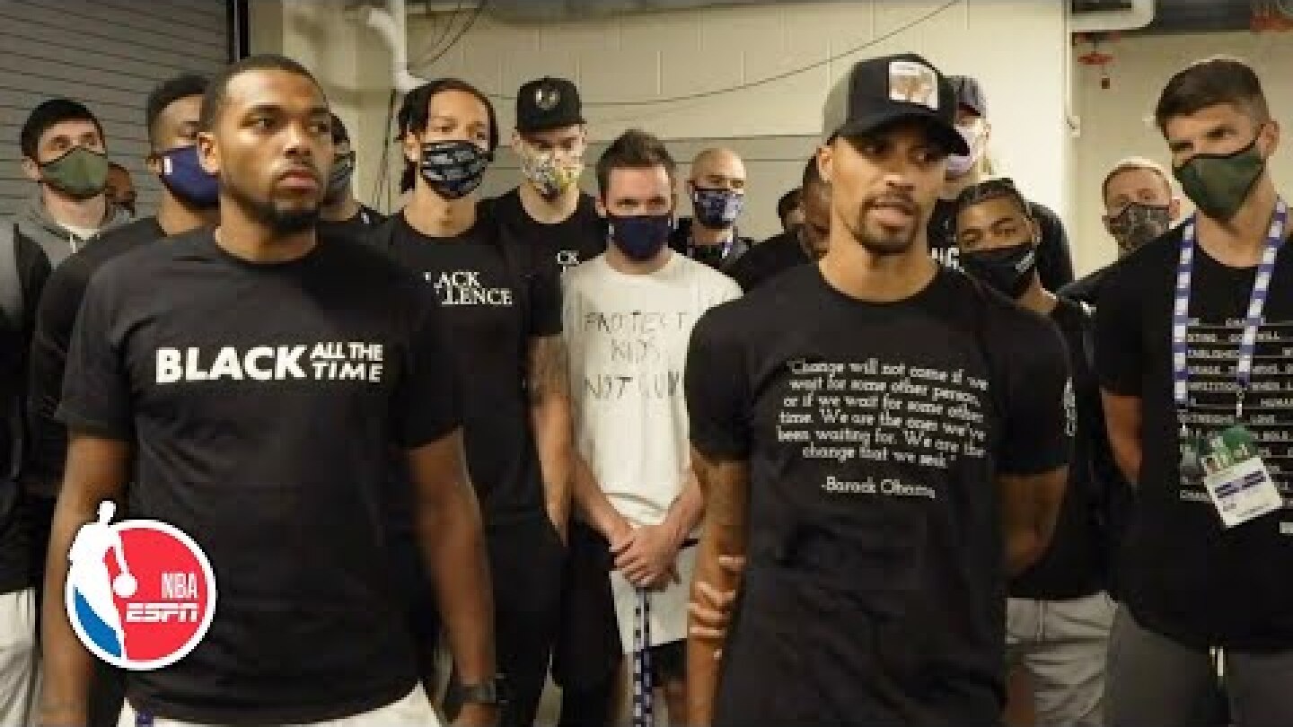 Milwaukee Bucks issue statement calling for police accountability | NBA on ESPN