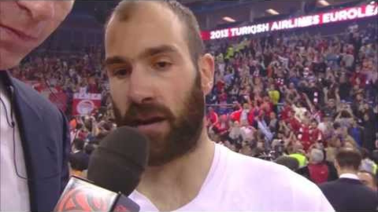 Vassilis Spanoulis Kill Bill 2013 EuroLeague Final Four MVP