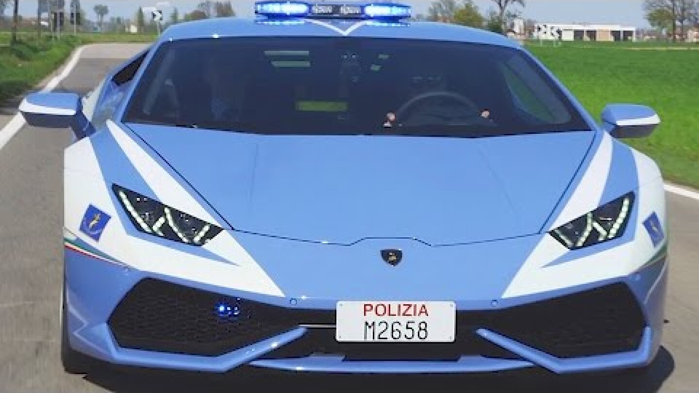 Lamborghini Huracán Polizia (2017) Police Supercar