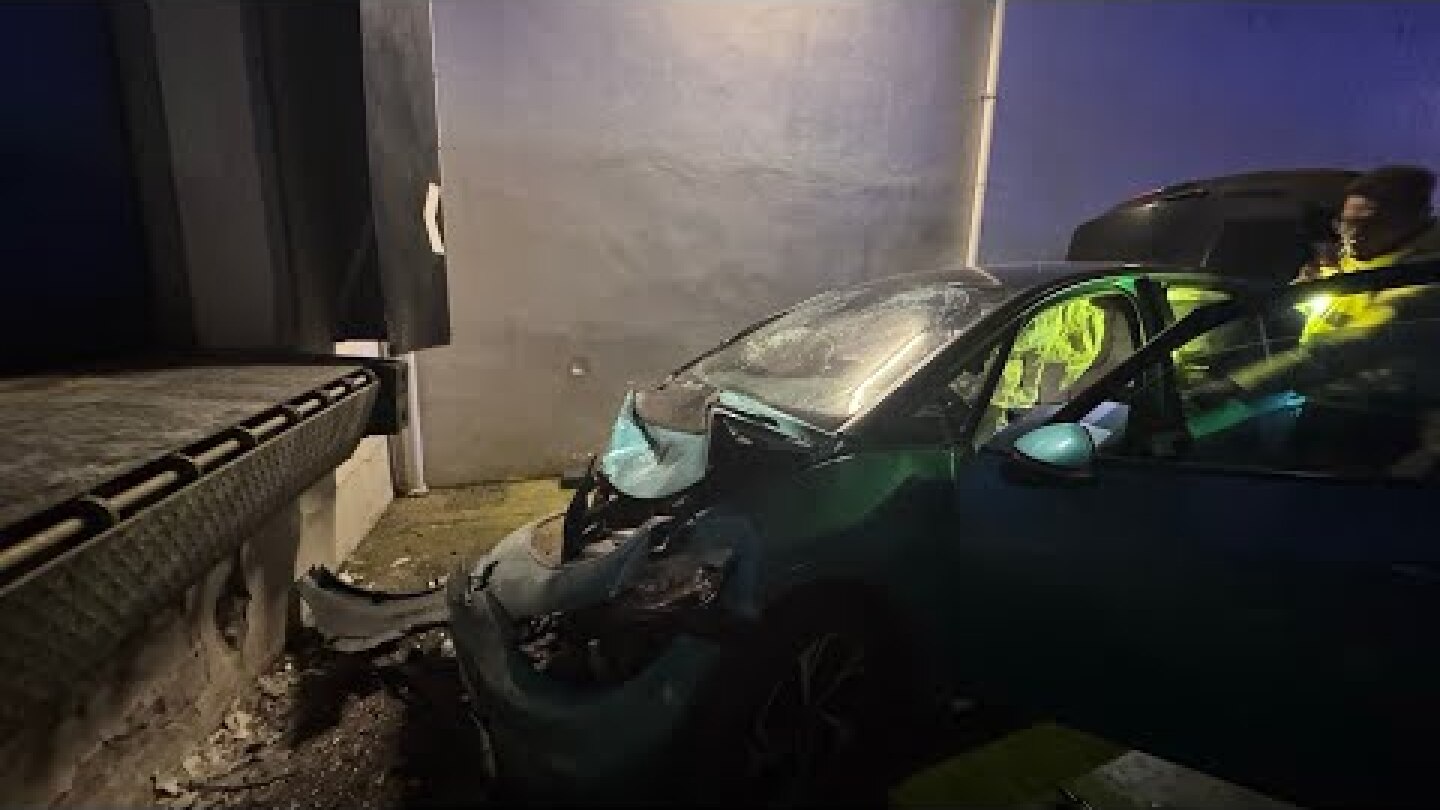 Ναύπακτος: Τροχαίο σε super market