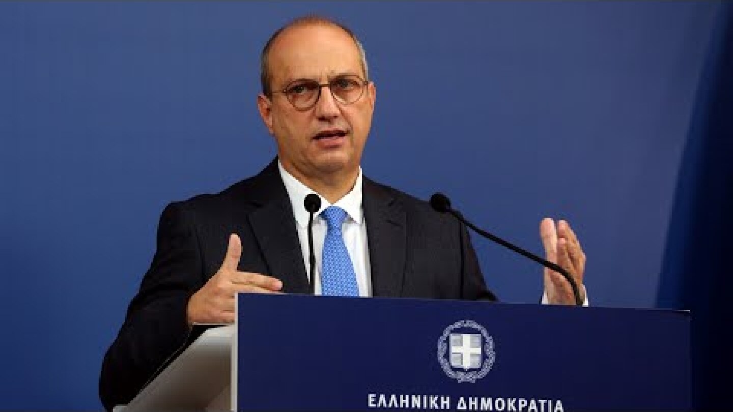 Eνημέρωση πολιτικών συντακτών από τον Κυβερνητικό Εκπρόσωπο Γιάννη Οικονόμου