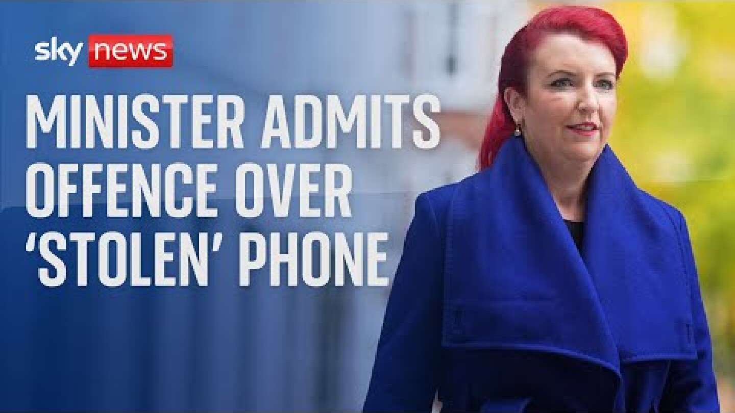 Transport secretary admits pleading guilty to offence in connection with misleading police in 2014