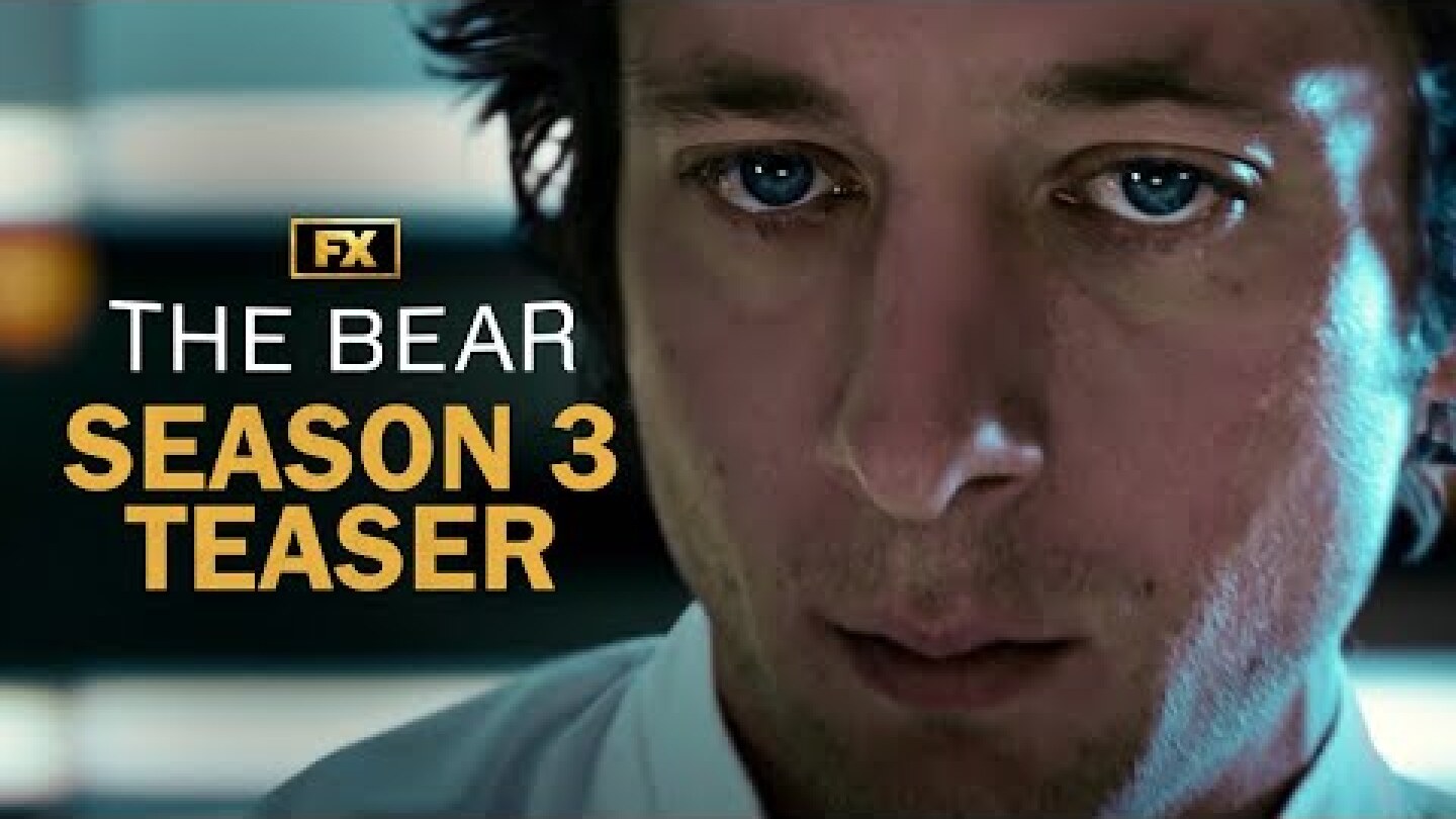 The Bear | S3 Official Teaser | Jeremy Allen White, Ayo Edebiri, Ebon Moss-Bachrach | FX