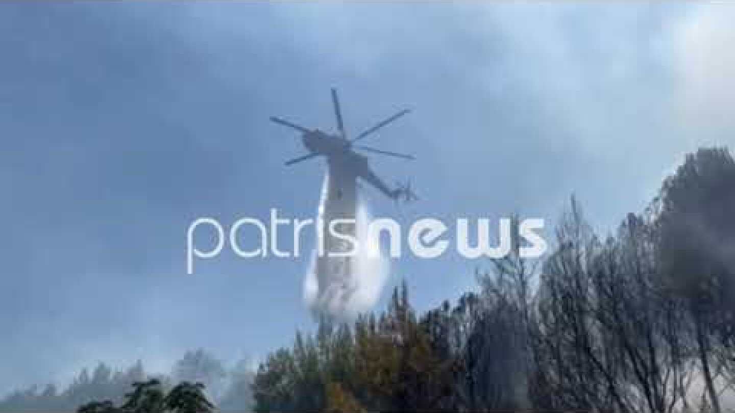 Μεγάλη πυρκαγιά στην Αρχαία Ολυμπία