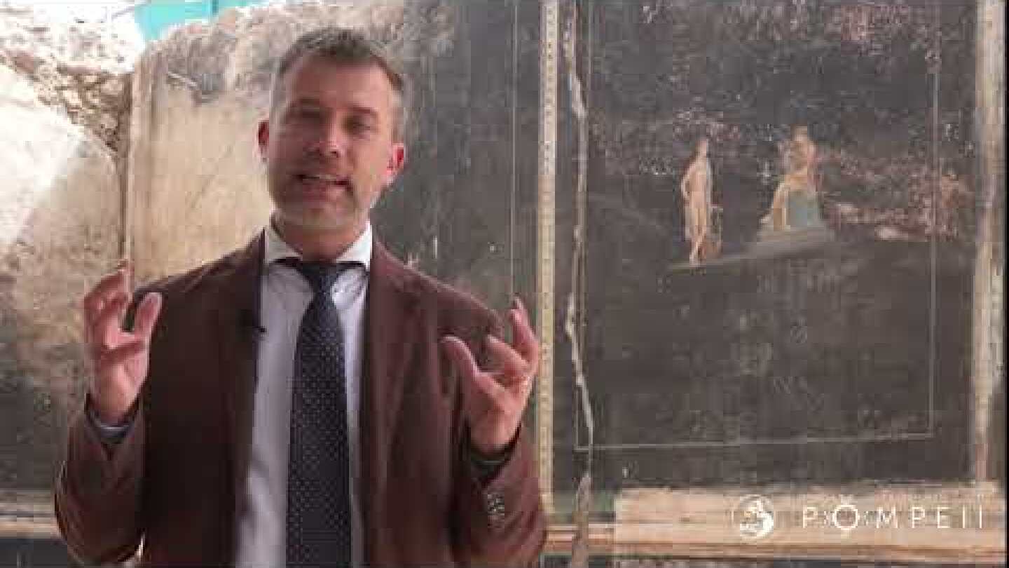 Pompei, dai nuovi scavi emerge un salone decorato con soggetti ispirati alla guerra di Troia