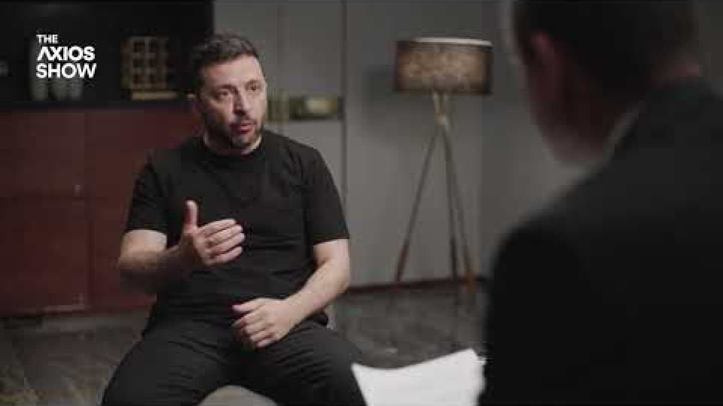 Zelensky "ready" to leave office once Ukraine-Russia war ends