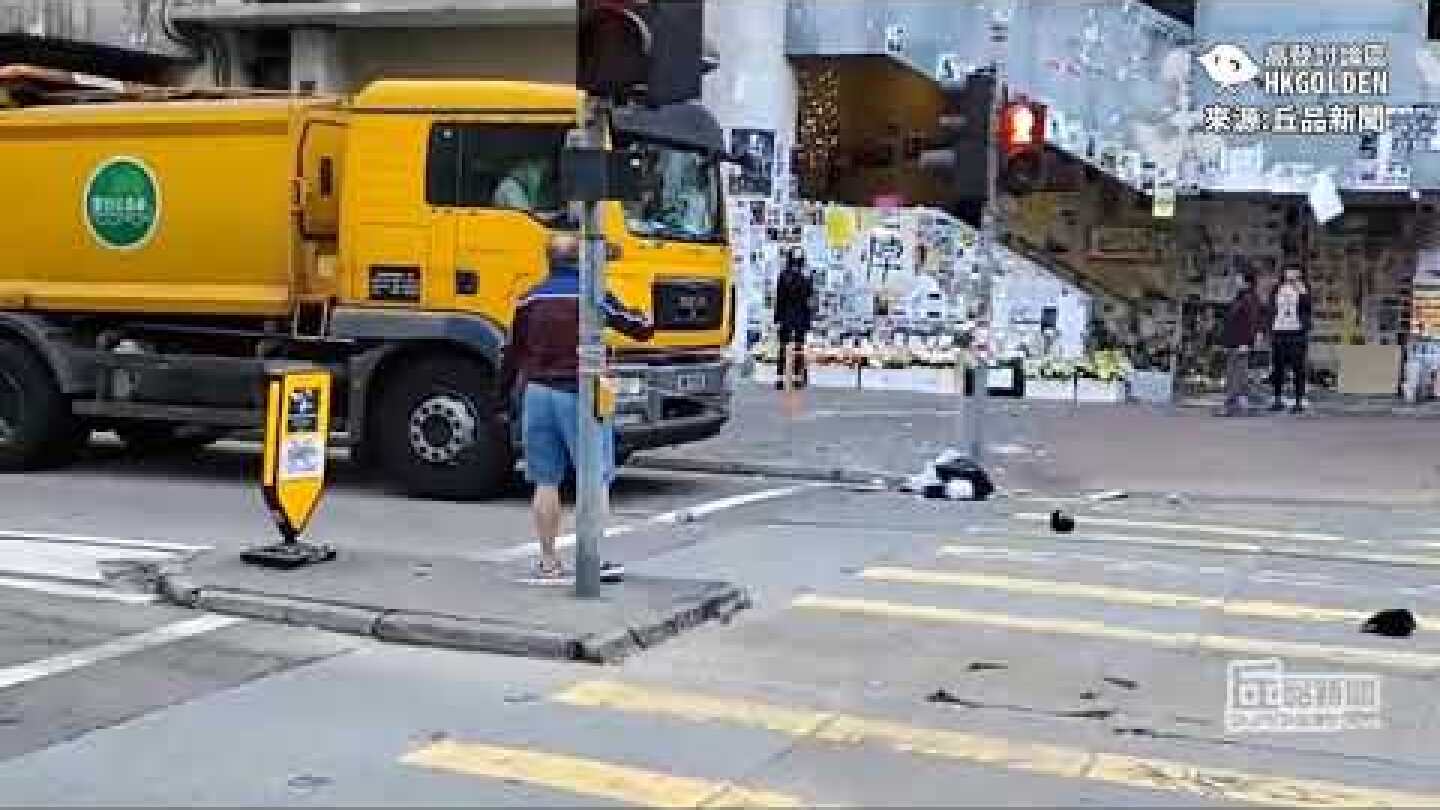 【突發】7:21分 西灣河警員向人開三槍 多人中槍