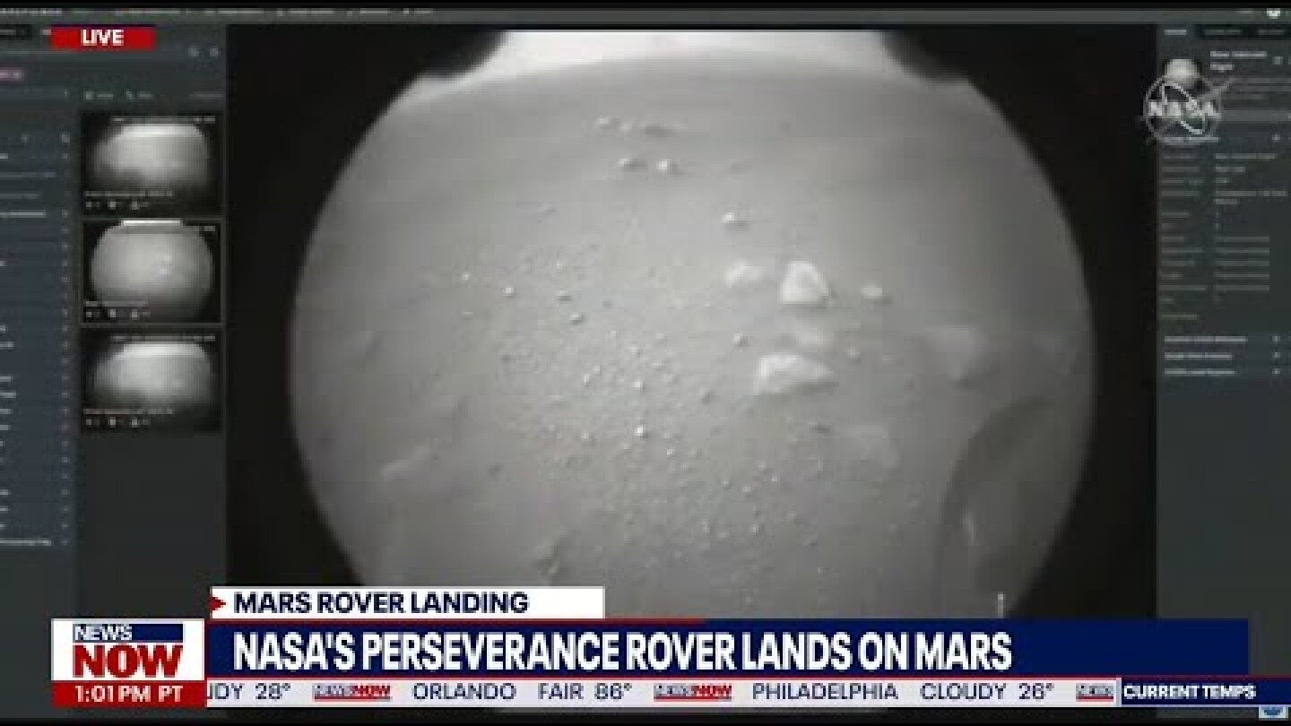 First Mars Images: Successful landing of Perseverance rover gives NASA ground shots