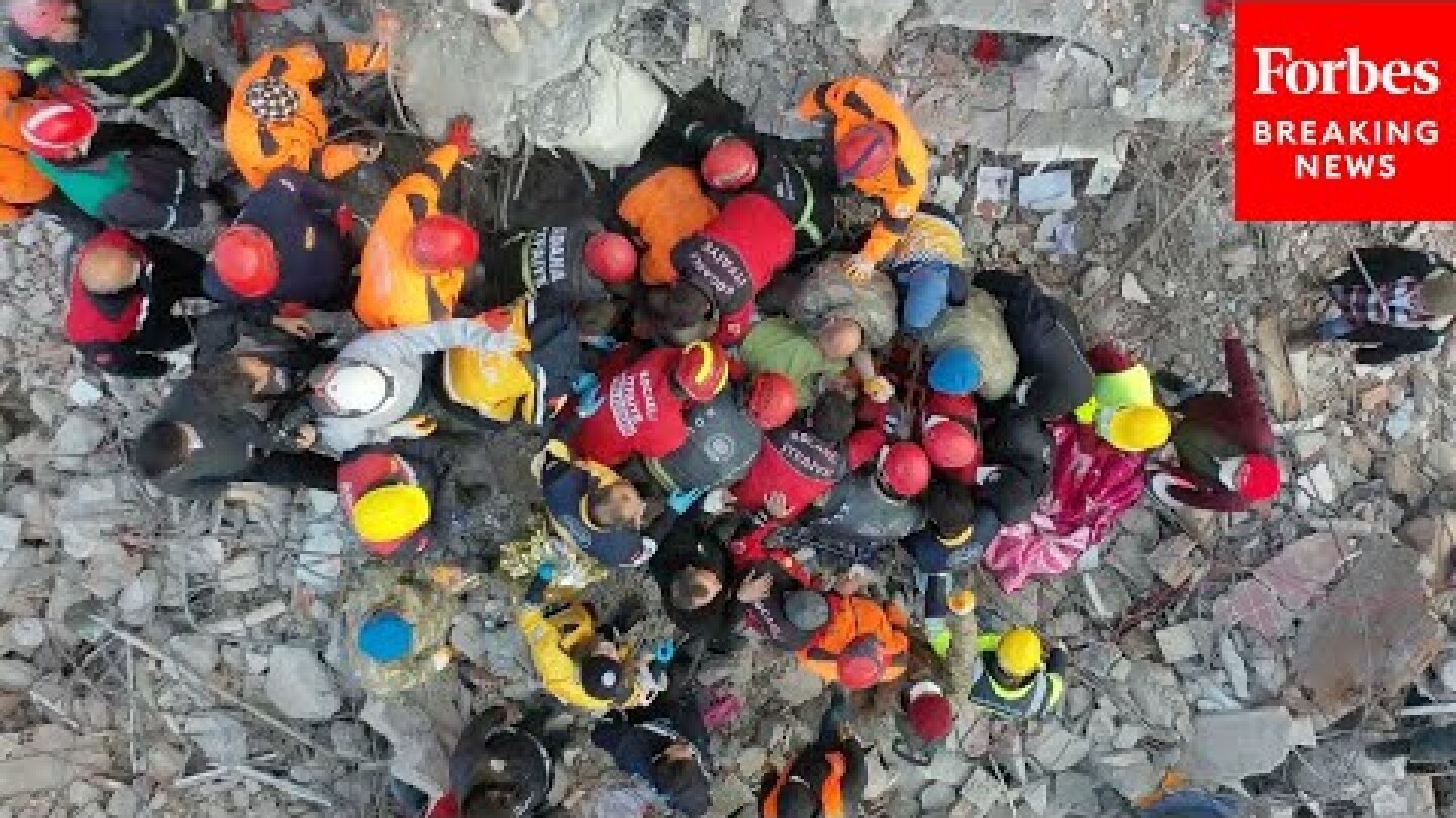 12-Year-Old Boy In Turkey Rescued From Rubble 182 Hours After Earthquake