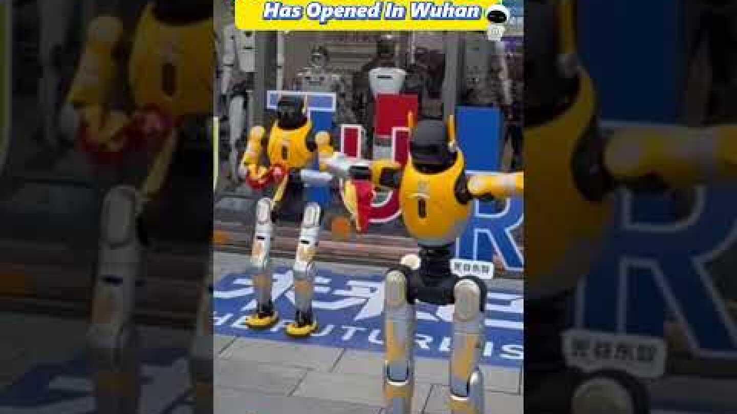 The #humanoidrobot 7S store has opened in #Wuhan. #fyp #chinatiktok #CreativeChina