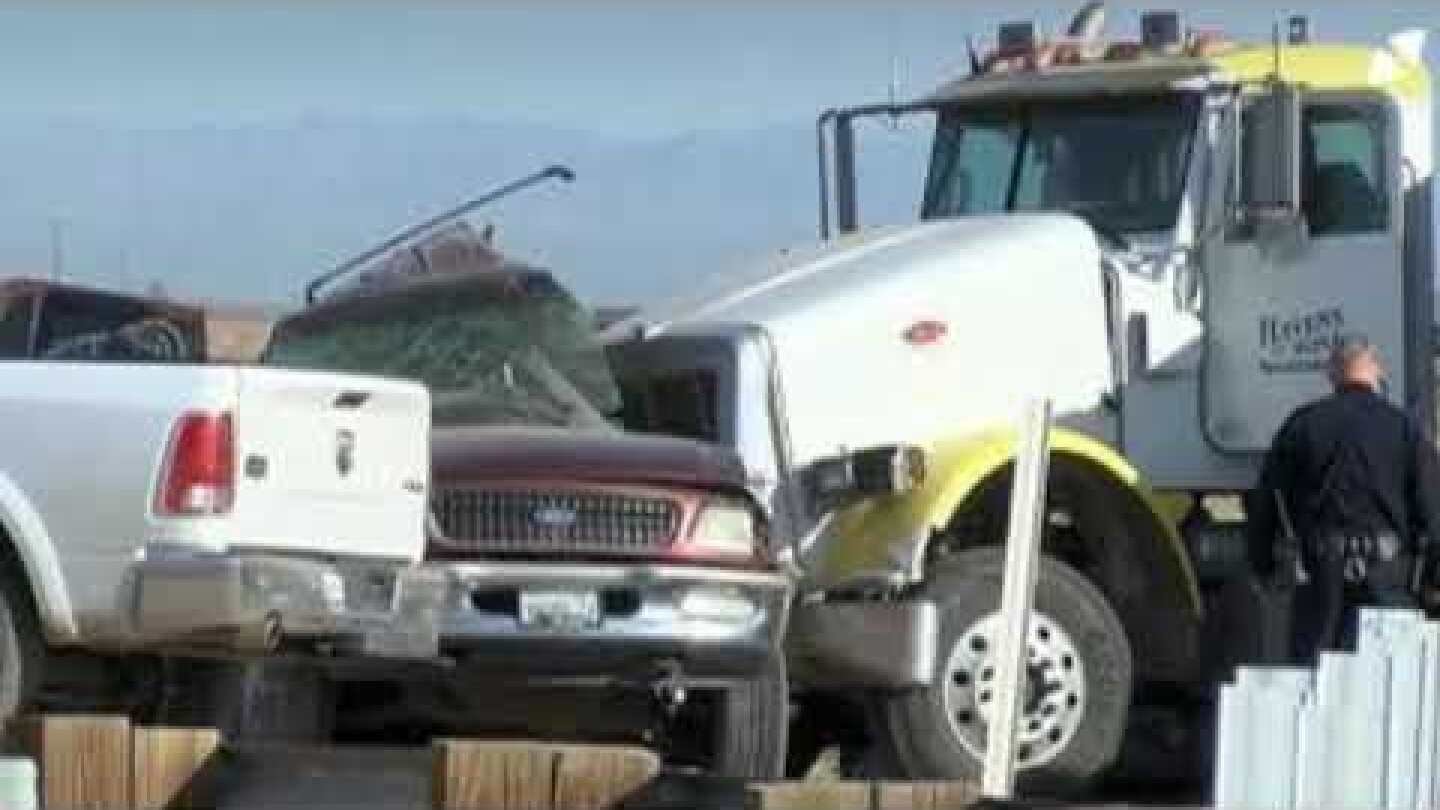 At least 15 people dead after SUV, semitruck collide in Southern California