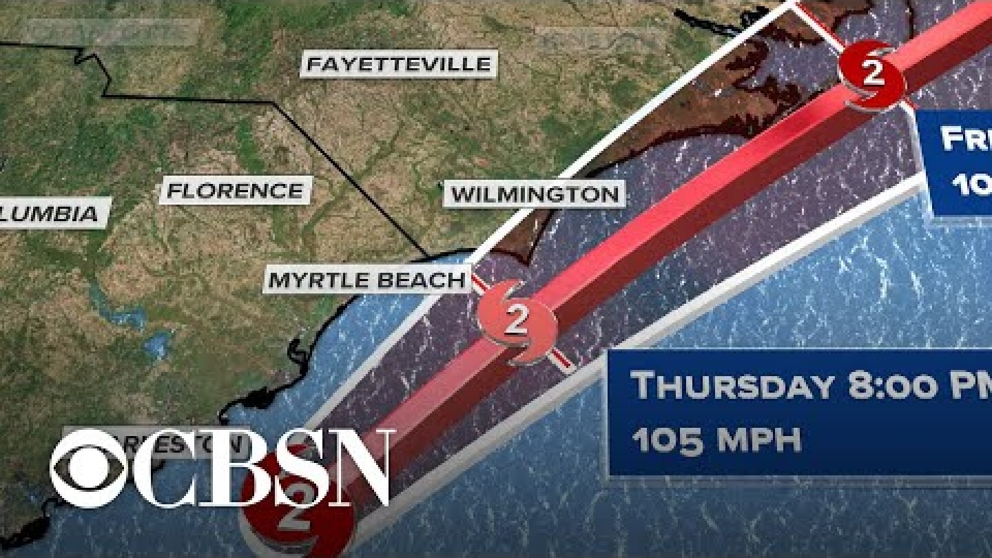 Hurricane Dorian spins damaging tornadoes into the North Carolina coast