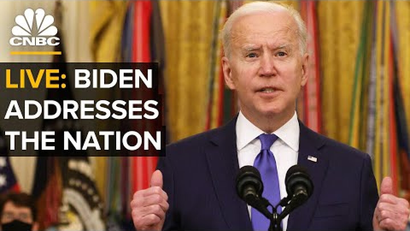 WATCH LIVE: Biden addresses nation on one-year anniversary of Covid-19 shutdowns — 3/11/2021
