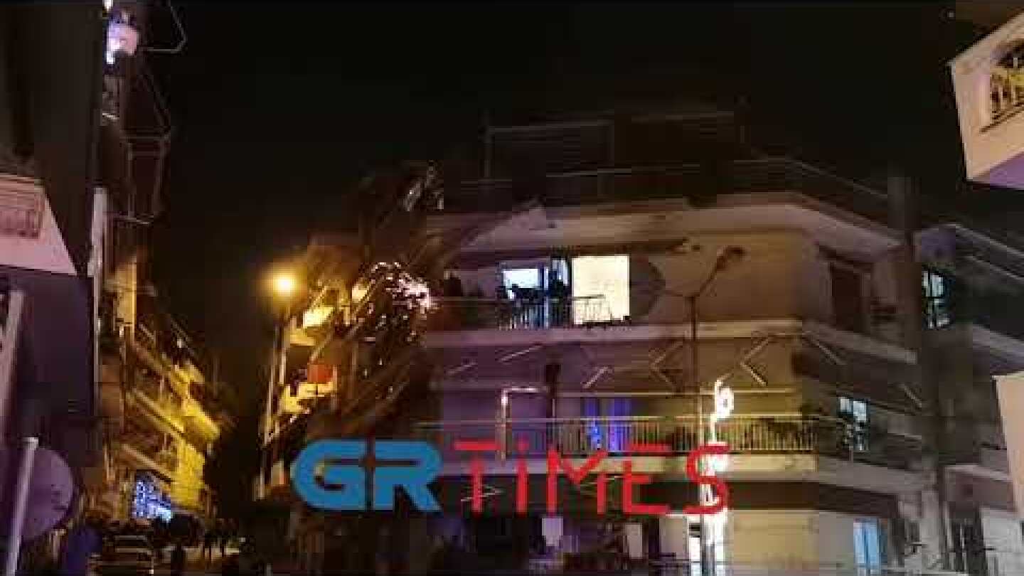 Ισχυρότατη έκρηξη από φιάλη υγραερίου στις Συκιές