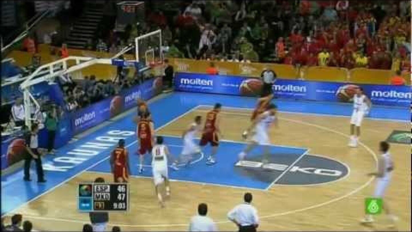 Navarro vs Macedonia 35 pts - Eurobasket 2011 semis