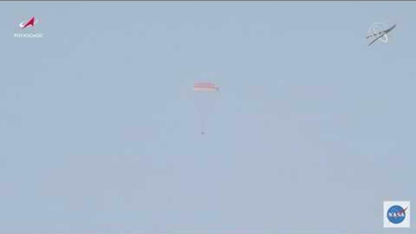 Christina Koch returns to Earth after record-breaking mission