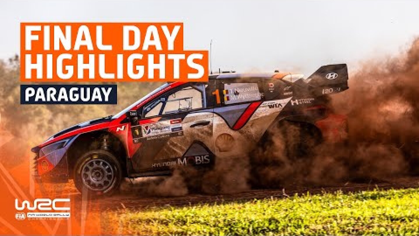 Final Day Highlights | WRC ueno Rally del Paraguay 2025
