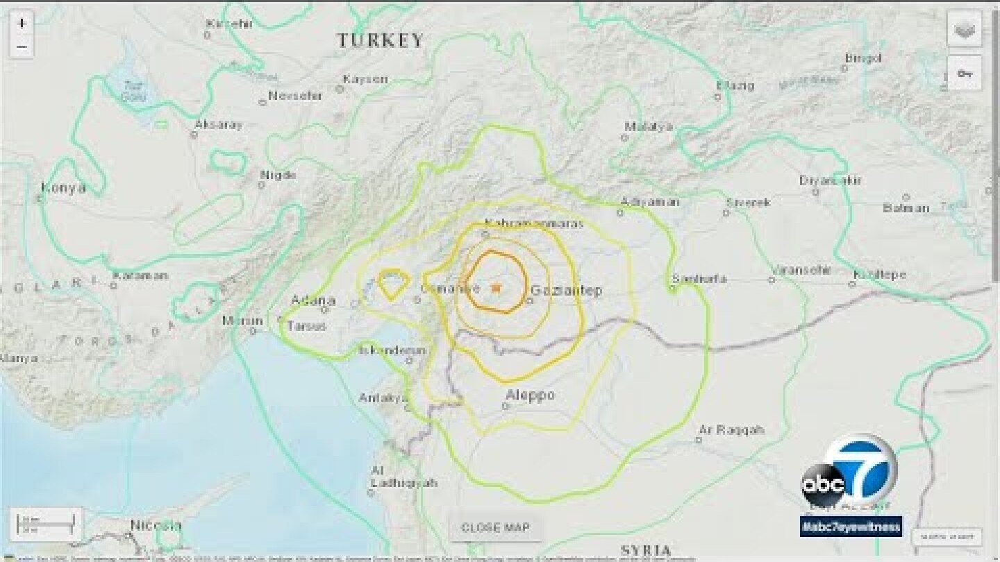 Massive earthquake rocks Turkey