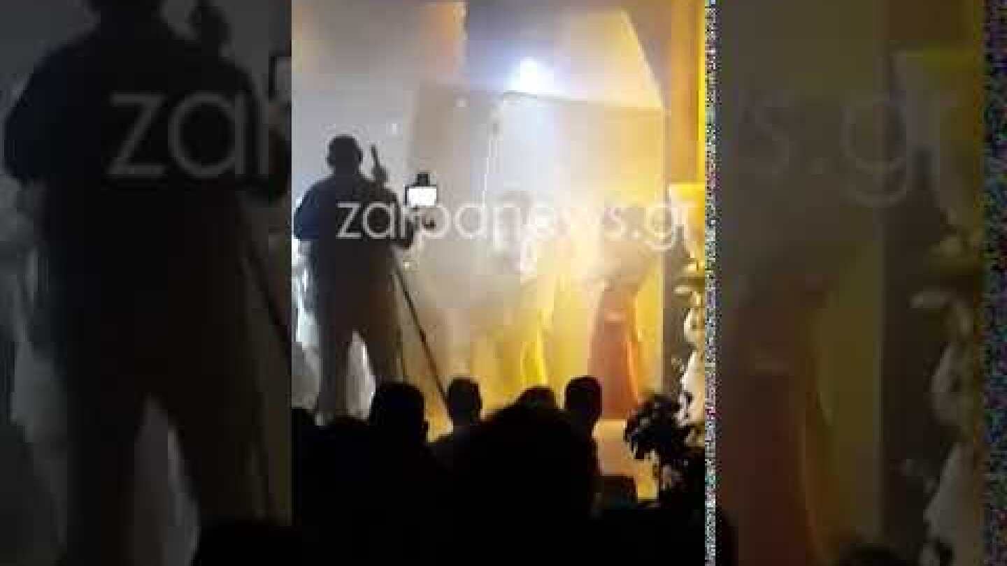 Πανικός σε γαμήλιο γλέντι στα Χανιά - Έσπασε το ασανσέρ στην πίστα