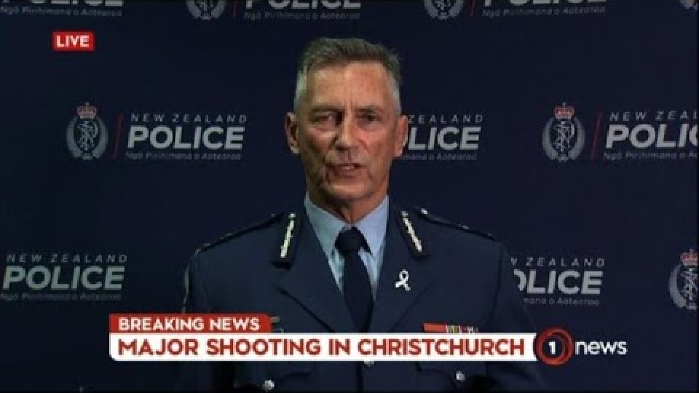Four in custody following NZ mosque shooting: Police
