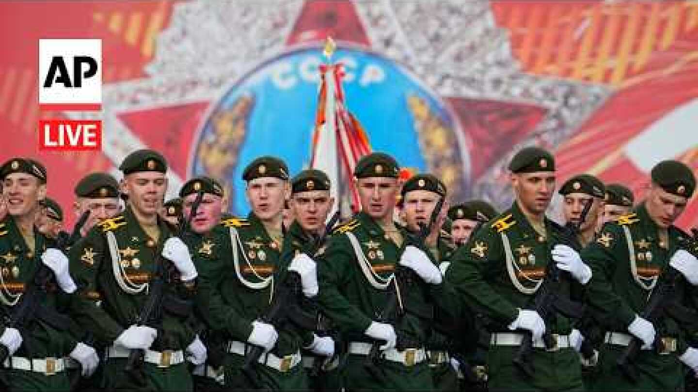 Russia Victory Day parade 2026 LIVE: Putin attends the annual event